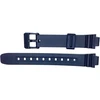 Originalus Casio laikrodžio dirželis, skirtas Casio La-20wh-1ah, La-20wh-1bh, La-20wh-4ah, La20wh-9ah, 20 mm x 27 mm, juodas, Pvc, sagties užsegimas 10393847, Pvc, 0