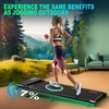 Orisyn vaikščiojimo takelis bėgimo takelis namams: bluetooth bėgimo takeliai 1-6 km/h treadmill for home su 2.25hp varikliu - nereikia surinkti