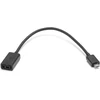 Otg usb adapterio kabelis, skirtas (5-os kartos) amazon fire 7" fire hd 8, fire hd 10 ir (4-os kartos) amazon fire hd 6