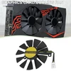 Ototec vaizdo plokštės aušinimo ventiliatorius Pld09210s12hh, suderinamas su Asus Strix R9 390x 390 Rx480 Gtx 980ti 1060 1070 1080 vaizdo plokštėmis, 12v/0.4a