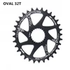 Ovalus žvaigždutė direct mount Deckas Shimano 32t