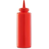 Padažų dozatorius raudonas 350ml Forgast Fg03218
