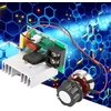 Pagrindinė plokštė Ac variklio greičio reguliatorius, elektroninis ac 0-220v 8000w didelio našumo įtampos reguliatorius fr-4 plokštė naudoja naują dvipusį didelės galios silicio valdomą lygintuvą, numatytasis