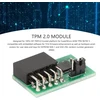Pagrindinė plokštė Tmp 2.0 modulis, 10 kontaktų modulinė plokštė, Spi sąsajos šifravimo saugos modulis, skirtas Supermicro Aom Tpm 9670v S
