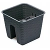 Pakabinamas vazonas ant turėklo anthracite 27x27 h23