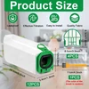 Pakuotė: 12 dulkių siurblių maišelių, skirtų Vorwerk Kobold Vb100, su 4 variklio apsaugos filtrais ir valymo šepečiu, Kobold Fp100 Premium filtro maišeliai, dulkių maišelių pakaitalas, suderinamas su Kobold Vb100