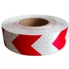 Paper-tech kryptinė įspėjamoji atspindinti juosta, 50 m, 50 mm, balta ir raudona