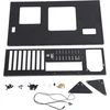 Pasidaryk pats kompiuterio pagrindinės plokštės dėklo stovas atviras korpuso stovas, skirtas Atx M Atx Itx pagrindinei plokštei, palaiko 1 Ssd 1 Hdd pagrindinės plokštės šasi rinkinį