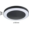 Paulmann Circula 94526 Led lauko lubinis šviestuvas su prieblandos / judesio jutikliu Ip44 apvalus, įskaitant 1 x 14 W šiltai baltą antracito spalvos plastikinį 3000 K