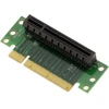 Pcie 8x Riser adapteris su 90° kampu
