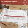 Pd® didelės poveržlės M8 (din 9021 / Iso 7093) | aukštos kokybės A4 V4a nerūdijančio plieno korpuso poveržlės | nerūdijančios plieno poveržlės su dideliu išoriniu skersmeniu | 25 vnt.