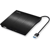 Pecosso išorinis cd/dvd įrenginys, usb 3.0, nešiojamas plonas cd/dvd-rw rašytuvas visiems nešiojamiesiems/staliniams kompiuteriams, juodas