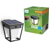 Philips Nissa itin efektyvus lauko sieninis šviestuvas su saulės baterija ir jutikliu, 3000k balta šviesa, 250/25lm, juodas