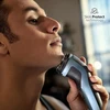 Philips Shaver Series 3000x elektrinis skustuvas vyrams, skirtas naudoti tiek sausai, tiek drėgnai odai, žydros spalvos, su Skinprotect technologija, atlenkiamu barzdos kirpikliu ir ergonomiška rankena (modelis X3053/00)