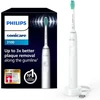 Philips Sonicare elektrinis soninis dantų šepetėlis 3100 serija su integruotu spaudimo jutikliu, Smartimer ir Quadpacer, baltas, Hx3671/13