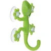 Philsp Vonios pakaba Gecko, galingi plastikiniai keturi siurbtukai, kabliukai, sieninė pakaba, vonios kambario dekoracija, atsitiktinė spalva