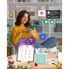 Phomemo M02 kišeninis spausdintuvas mini bluetooth spausdintuvas nešiojamas terminis nuotraukų spausdintuvas su įkraunama baterija ir usb laidu, suderinamas su android ir ios, skirtas žurnalams, mokslui, pasidaryk pats, žalias