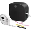 Phomemo P12 mini bluetooth etikečių spausdintuvas, lipnios etiketės, suderinamas su ios ir android telefonais, terminis etikečių spausdintuvas namams ir biurui, juodas