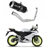 Pilnas išmetimo sistemos komplektas Dominator Gp Juodas Yzf R125 (2021-2024)
