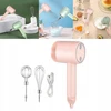 Pink Mini rankinis Usb įkraunamas plaktuvas Compact Rožinė