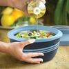 Pinnacle izoliuoti šildymo ir vėsinimo indai 3 dalių - 2.6l/1.5l termopuodas + 750ml nepralaidus termosas - nerūdijančio plieno maisto indas karštam ir šaltam maistui - sriubai, salotoms ir kt.