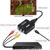 Televizorius Pkouvoo rca į hdmi konverteris 1080p mini rca composite cvbs av į hdmi video audio konverterio adapteris palaiko pal/ntsc su usb maitinimo kabeliu, skirtas wii ps2 ps3 pc XBOX snes n64 stb vhs vcr dvd kamerai