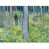 Plakatas Artery8 Van Gogh Unterholz Zwei Figuren Didelis daugiasluoksnis spaudinys