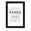 Plakatas Juodas rėmelis nuotraukai 15x21 cm, sienai