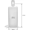 Plastikinis buteliukas 1000ml, tuščias (10 vnt.)