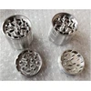 Plieno smulkintuvas (4 dalys) (304 tipo nerūdijantis plienas) (naujas modelis) nerūdijančio plieno malūnėlis (64 mm)