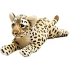 Pliušiniai žaislai animacinis liūtas tigras leopardas kimštinis pūkuotas lėlės dovanos vaikams suaugusiems