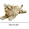 Pliušiniai žaislai animacinis liūtas tigras leopardas kimštinis pūkuotas lėlės dovanos vaikams suaugusiems
