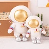 Pliušinis žaislas astronautas Kawaii, minkštas pliušinis žaislas-pagalvėlė, kosmoso pliušiniai žaislai vaikų kambariui (raketa)