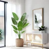 Plusfive dirbtinis margalapis paukštis rojus augalas, 160 cm, bananų medis, dirbtinis augalas, didelis, dirbtinis bananų augalas, strelitzia augalas, dirbtinė palmė, netikras augalas, dirbtinis augalas, balkonas, namai