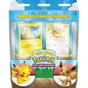 Pokémon Let's Play rinkiniai Pikachu ir Evoli Tcg (2 paruoštos naudojimui kaladės su 60 kortų ir priedais)
