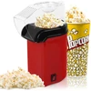 Popcorn gaminimo aparatas, 1200 W elektrinis spragėsių gaminimo aparatas, popcorn gaminimo aparatai su matavimo taurele, 2 minutės greitas, be riebalų ir aliejaus, valdymas vienu mygtuko paspaudimu, skirtas namų vaizdo įrašams ir filmams, vaikų gimtadieni