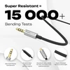Powerlocus Aux laidas 3.5 mm Jack laidas 1 m, 3.5 mm Jack į Jack audio laidas su mikrofonu, 3.5 mm Jack laidas ausinėms, mobiliesiems telefonams, planšetiniams kompiuteriams, garsiakalbiams, Pc, Mp3/mp4 grotuvams, automobilių stereo sistemoms ir t.t.