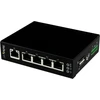 Pramoninis Gigabit Ethernet jungiklis, 5 prievadai, Din bėgelis/sieninis tvirtinimas
