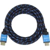 Premiumcord 4k High Speed Hdmi 2.0b kabelis 3 m M/m 18 Gbps su Ethernet, suderinamas su Video 4k @ 60hz Uhd 2160p, 3d - paauksuotos jungtys, medvilnės danga, 3 m