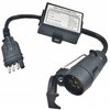 Priekabos jungties adapteris 4/7pin usa į eu