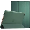 Procase dėklas, skirtas Ipad 10.2 colių 2020 8-os kartos/2019 7-os kartos, trigubo sulenkimo apsauginis dėklas, itin plonas lengvas išmanusis dangtelis su permatomu matiniu galiniu dangteliu