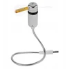 Programuojamas Led Usb ventiliatorius, sidabrinis