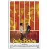 Pulp Fiction filmo plakatas kambariui, estetiškas drobės sienų menas, miegamojo dekoravimo plakatas 30 x 45 cm