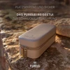 Purelei® kelioninis dėklas papuošalams laikyti - dirbtinės odos papuošalų krepšys - papuošalų organizatorius jūsų papuošalams - papuošalų laikymo dėklas kelionėms - 16,5 x 6,5 x 5 cm