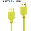 Purelink, didelės spartos Hdmi jungties kabelis (4k Ultrahd (2160p), Ethernet, 18 Gbps), Hdmi-a kištukas į Hdmi-a kištuką, sertifikatas, be halogenų, itin plonas 1,50 m citrinmedis