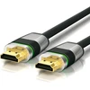 Purelink Ultimate Uls1000-030 didelės spartos Hdmi kabelis su Ethernet + apsaugos užraktu (2.0 Comp., 4k + 3d) - 3.0 metrai, juodas