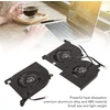 Pusokei cpu gpu ventiliatoriaus pakeitimas, skirtas msi gs66, msi gs66 10sd 10sgs 10sfs 10sf 10se ms 16v1 ms 16v2 ws66 p66 4 kontaktų nešiojamojo kompiuterio ventiliatoriui dc 5v 1a (cpu ventiliatorius)