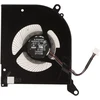 Pusokei cpu gpu ventiliatoriaus pakeitimas, skirtas msi gs66, msi gs66 10sd 10sgs 10sfs 10sf 10se ms 16v1 ms 16v2 ws66 p66 4 kontaktų nešiojamojo kompiuterio ventiliatoriui dc 5v 1a (cpu ventiliatorius)