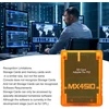 Pusokei Mx4sio Sio2sd Sd kortelių adapteris žaidimų konsolėms, atminties kortelių skaitytuvas, atminties kortelių adapteris Fat žaidimų konsolei, Plug and Play (oranžinis)