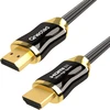 Qnected hdmi 2.1 kabelis 1.5 metro, itin didelis greitis, 4k 120hz ir 144hz, 8k 60hz ultra hd, 48 gbps, tinkamas ps5, XBOX series x & s, anglies juoda